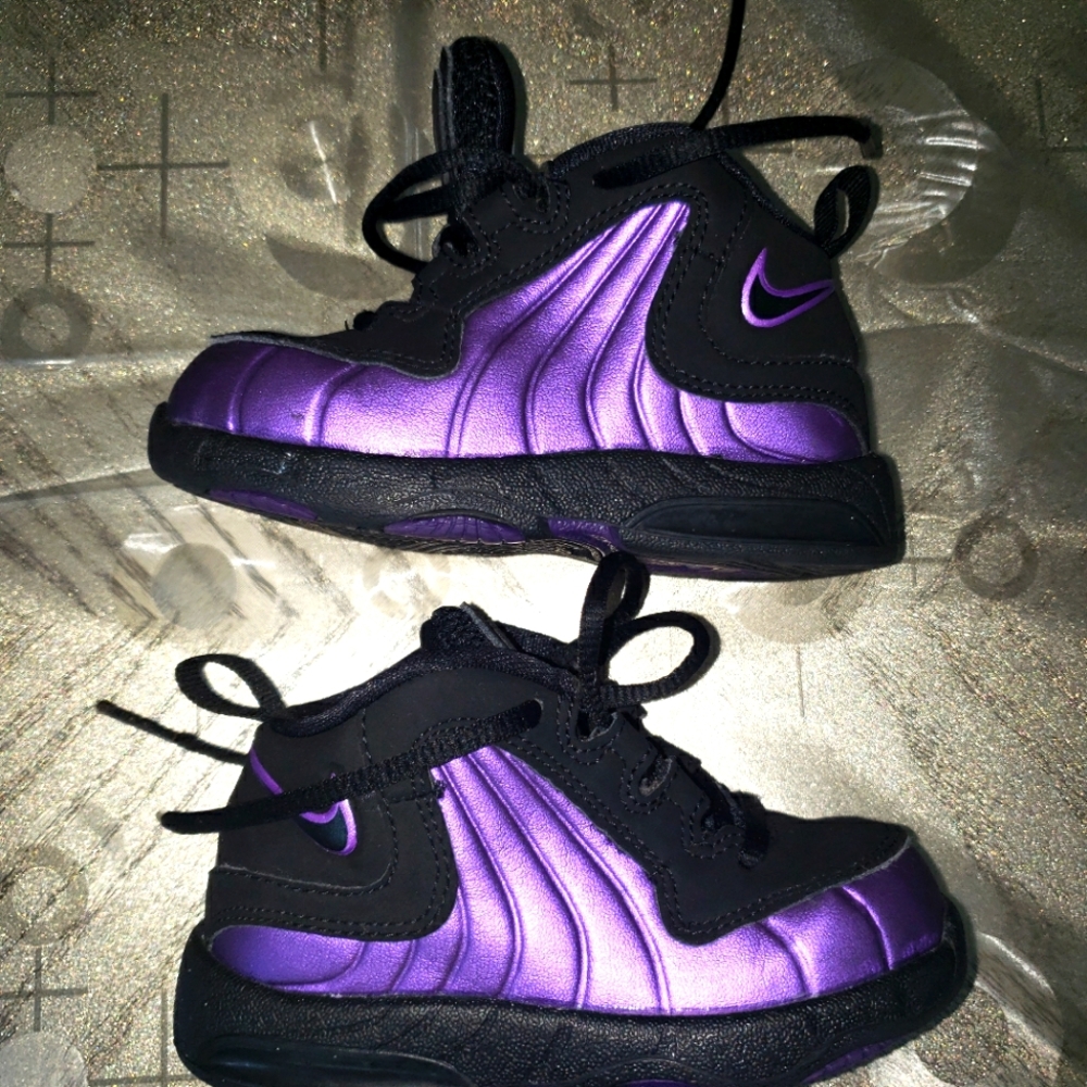 Purple Nike Air Max Wavy Sneakers size 7C (13cm) - Picture 10 of 16